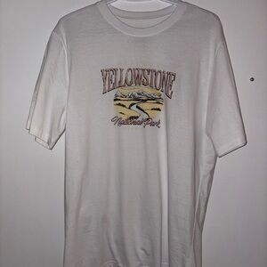 Yellowstone National Park White T-Shirt